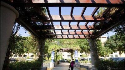 The Greens is pedestrian-friendly, self-sufficient neighbourhood. Jaime Puebla / The National