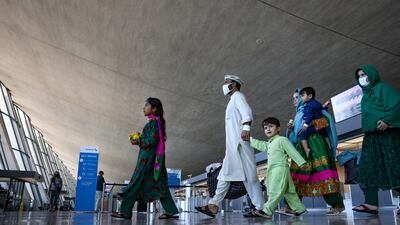 More than 97,000 Afghans have lawfully arrived in the US since August 2021. Reuters