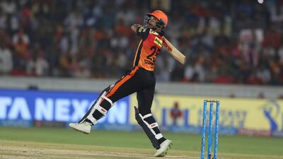 Sunrisers Hyderabad batsman Shikar Dhawan led his side to victory against Rajasthan Royals. Mahesh Kumar A / AP Photo