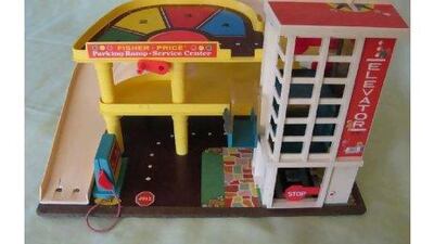 Fisher Price Parking Ramp and Service Centre.