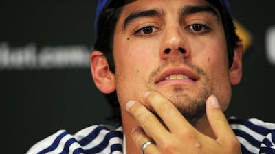 The third Ashes Test in Perth will be Alastair Cook's 100th Test cap with England. Greg Wood / AFP