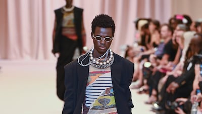 The Jean Paul Gaultier haute couture autumn/winter 2022-2023 show as part of Paris Fashion Week.