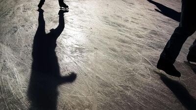 People enjoy a new ice rink at the Samuel J. and Ethel LeFrak Centre following a snow storm in Prospect Park in the Brooklyn borough of New York City. Spencer Platt/Getty Images/AFP