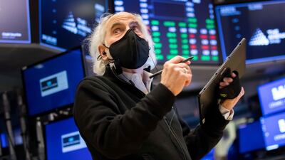 The Ipox Spac Index, which tracks Spacs and the companies they take public, is down 40 per cent since mid-February 2021. AP