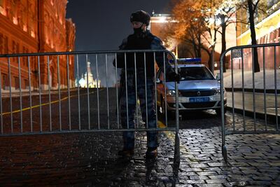 Supporters of Alexei Navalny have called for protests after a judge imposed sentence. AFP
