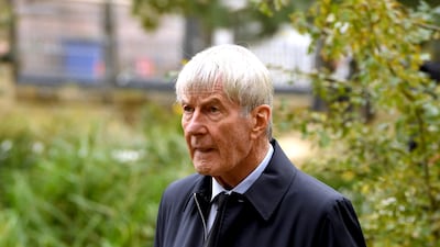 Former Manchester United chairman Martin Edwards at Manchester Cathedral. PA