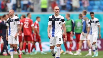 SUB: Fredrik Jensen (Pukki, 90) N/R - Introduced for Pukki who had worked hard with little service throughout the game. EPA