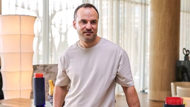 Stan Rudenko is chief executive of Aspire Space, a company in Abu Dhabi that aims to build rockets entirely in the UAE. Victor Besa / The National