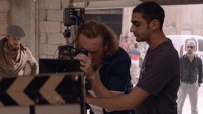 Wissam Fares, left, in a scene from Very Big Shot. Courtesy Kabreet Productions