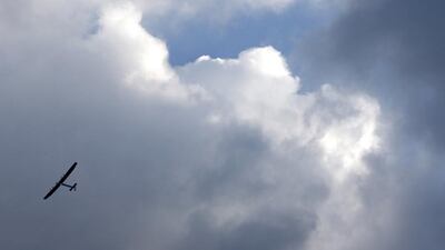 Solar Impulse 2 has a 72-metre wingspan, similar to that of an Airbus A380, with 17,000 solar cells built into the wings. Denis Balibouse / Reuters