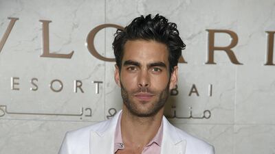 Spanish model Jon Kortajarena