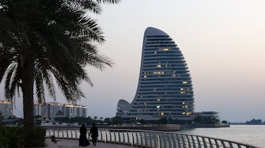 Total sales deals in Abu Dhabi's real estate sector hit Dh86.1 billion in the first half of 2026. Victor Besa / The National