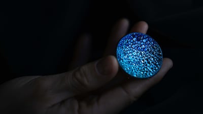 The Lagoon earrings by French designer Emmanuel Tarpin. Photo: Emmanuel Tarpin