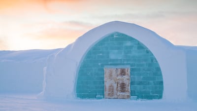 Icehotel 33, the world's first ice hotel, has reopened in Swedish Lapland for the winter season. Photo: Asaf Kliger