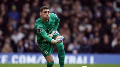 CHELSEA RATINGS: Petrovic convincingly dealt with efforts from Andreas Pereira, Harry Wilson and Raul Jimenez to maintain his clean sheet, while he also held Kenny Tete’s high cross well under pressure. PA