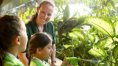 Children can get up close with the animals and learn more about the environment and sustainability at The Green Planet's summer camp. Photo: The Green Planet