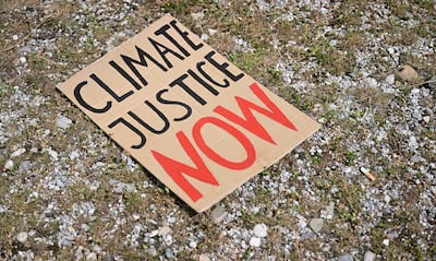 Climate campaigners are seeking to hold governments and big business to account over their impact on the planet. AFP