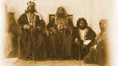 The rare photograph will be on display in Sharjah until Sunday, November 17. Photo: Inlibris