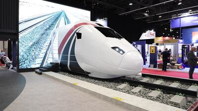 Etihad Rail displays prototype of its passenger train