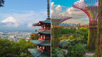 1. Japan and Singapore are the world's most powerful passports in 2021 with citizens able to visit 192 countries visa-free. Photo: David Edelstein and Coleen Rivas/Unsplash