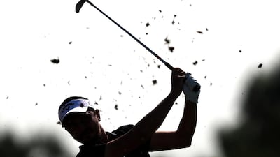 Leader Mike Lorenzo-Vera in action during the second round of DP World Tour Championship. EPA