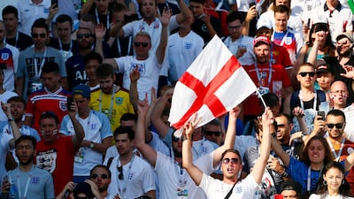 England supporters have been well received by Russia at the World Cup. Gleb Garanich / Reuters