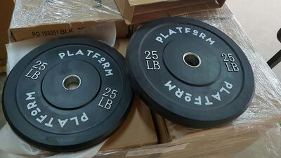 Platform, a new gym from Emirati CrossFit athlete Shaikha Al Qassemi. Photo credit: Shaikha Al Qassemi