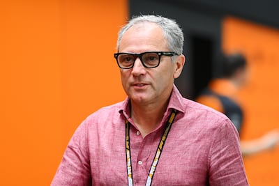 Stefano Domenicali, CEO of the Formula One Group. Getty Images