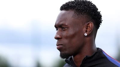 Folarin Balogun before a training session in Seattle on July 3. Getty Images via AFP