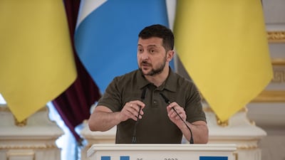 Ukraine's President Volodymyr Zelenskyy has said Russia is trying to break European unity over the war. Getty