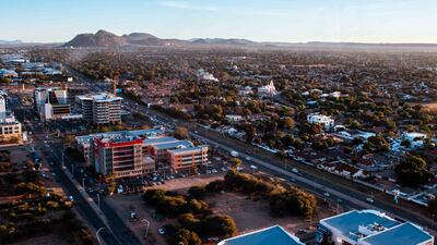 The central business district in Gaborone, Botswana. Flights can resume from Botswana, Congo Republic, Eswatini, Ethiopia, Kenya, Lesotho, Mozambique, Namibia, Nigeria, South Africa, Tanzania and Zimbabwe, authorities said. Photo: Justice Hubane/ Unsplash