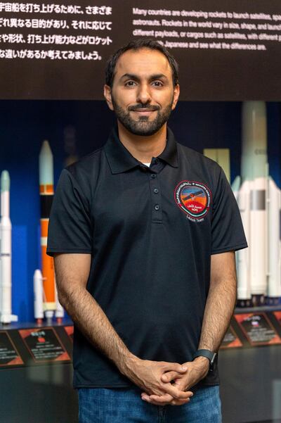 Omar Al Shehhi, lead of integration and testing of the spacecraft. Courtesy: Emirates Mars Mission