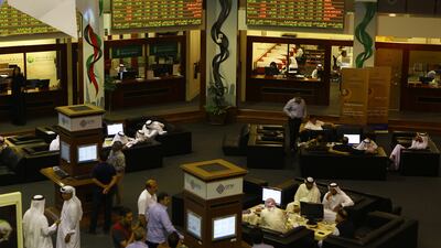 The three-day, 27 per cent gain for the Dubai index puts it firmly back into a bull market. Jeffrey E Biteng / The National