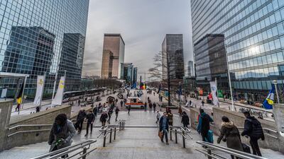 Belgium's BEL Institutional index has a female board representation of 34.3 per cent. Alamy