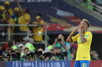 Brazil forward Neymar. Abedin Taherenareh / EPA