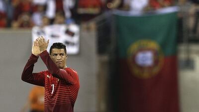 Portugal's Cristiano Ronaldo reacts during an international friendly against Ireland on Tuesday as he and the rest of the Portuguese prepare for the 2014 World Cup. Jose Sena Goulao / EPA / June 10, 2014