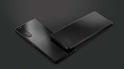 The Sony Xperia 1 II. Courtesy Sony