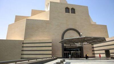 Camel is the standout dish at Idam restaurant on the Museum of Islamic Art, above, in Doha. Jaime Puebla / The National