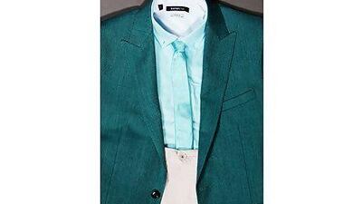 Take a cue from the blazing heat and stick to pale hues of your favourite colours. Photo by Tina Chang for The National, styling by Nadia El Dasher / The National