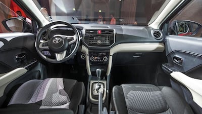 The Rush is rear-wheel drive. Leslie Pableo for The National