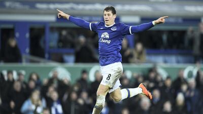Ross Barkley is out of contract at Everton at the end of the season. Oli Scarff / AFP