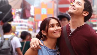 Alden Richards stars as Pinoy bartender Ethan, who is settled in Hong Kong. Courtesy ABS-CBN