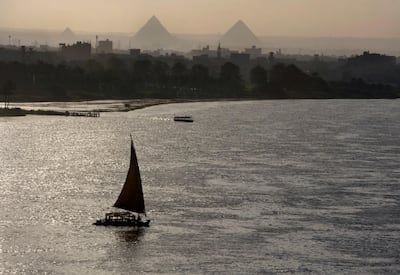 The river is the source of an ongoing dispute between Egypt and Ethiopia. AP