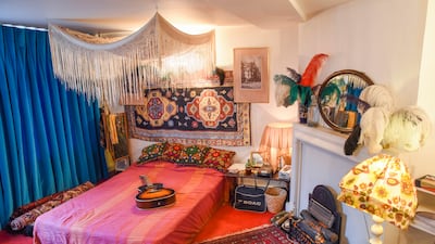 Jimi Hendrix's former bedroom has been painstakingly recreated at Handel House Museum. Courtesy Ronan O'Connell
