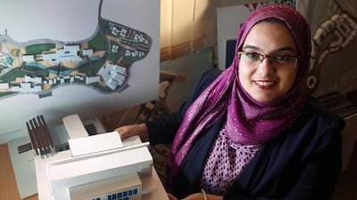 Dr Rim Meziani, assistant professor of architecture and interior design at Abu Dhabi University. Delores Johnson / The National