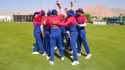 UAE are through to the T20 World Cup finals being held in India and Sri Lanka next February. Photo: ICC