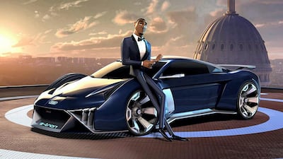 Will Smith does a James Bond impersonation as Lance Sterling. Courtesy 20th Century Fox