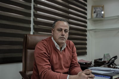 Jenin Mayor Mohammed Jarrar describes the Israeli military operation as 'unprecedented' and says it will take years for the refugee camp to recover. Patricia Martinez / The National