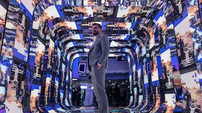 The Bridge media summit at Adnec in Abu Dhabi. Antonie Robertson/The National