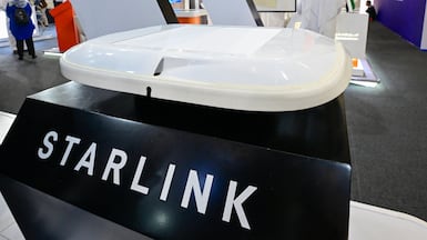 Starlink is considered to be the dominant leader in the low-Earth-orbit internet sector and is now available in more than 150 countries. AFP